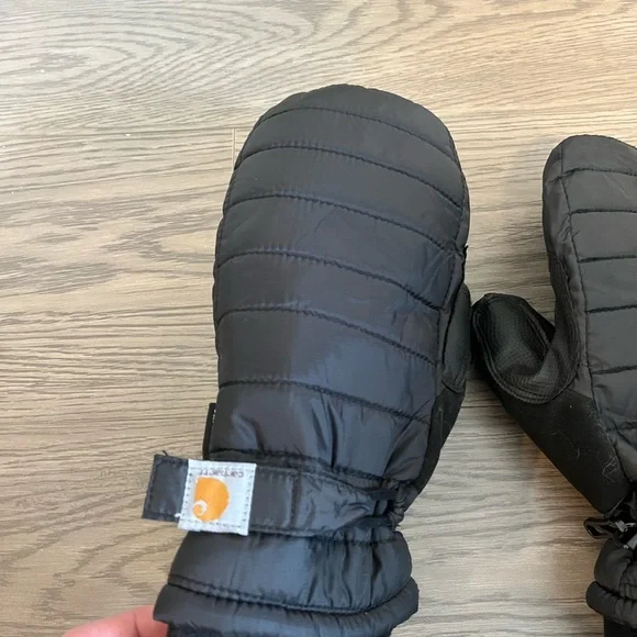 Carharrt Black Quilted Mittens - Picture 2 of 4